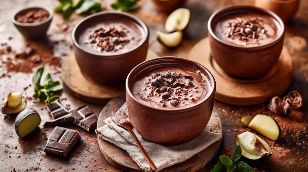 Cocoa powder being mixed in a bowl with a whisk