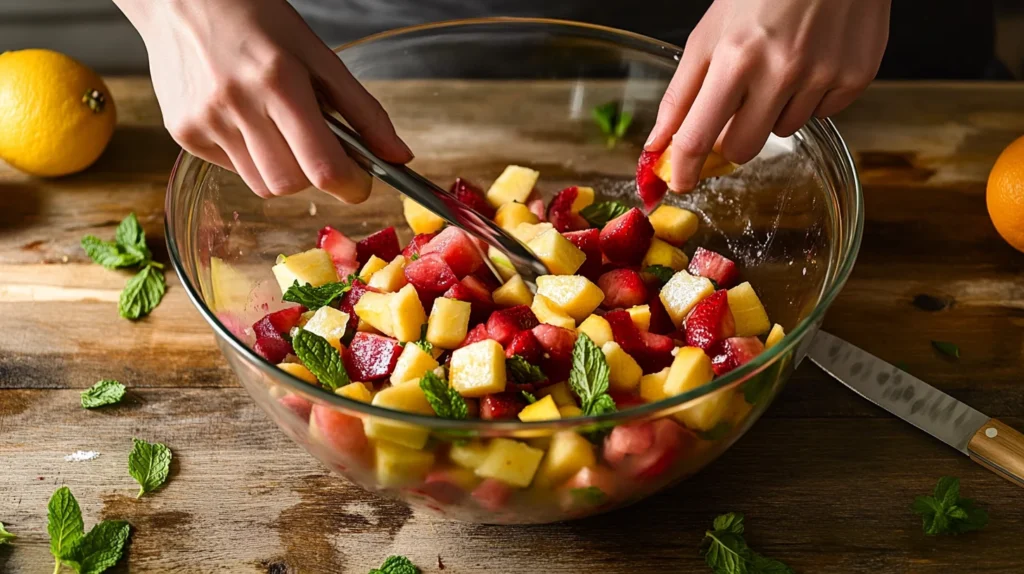 Prep Cocktail fruit